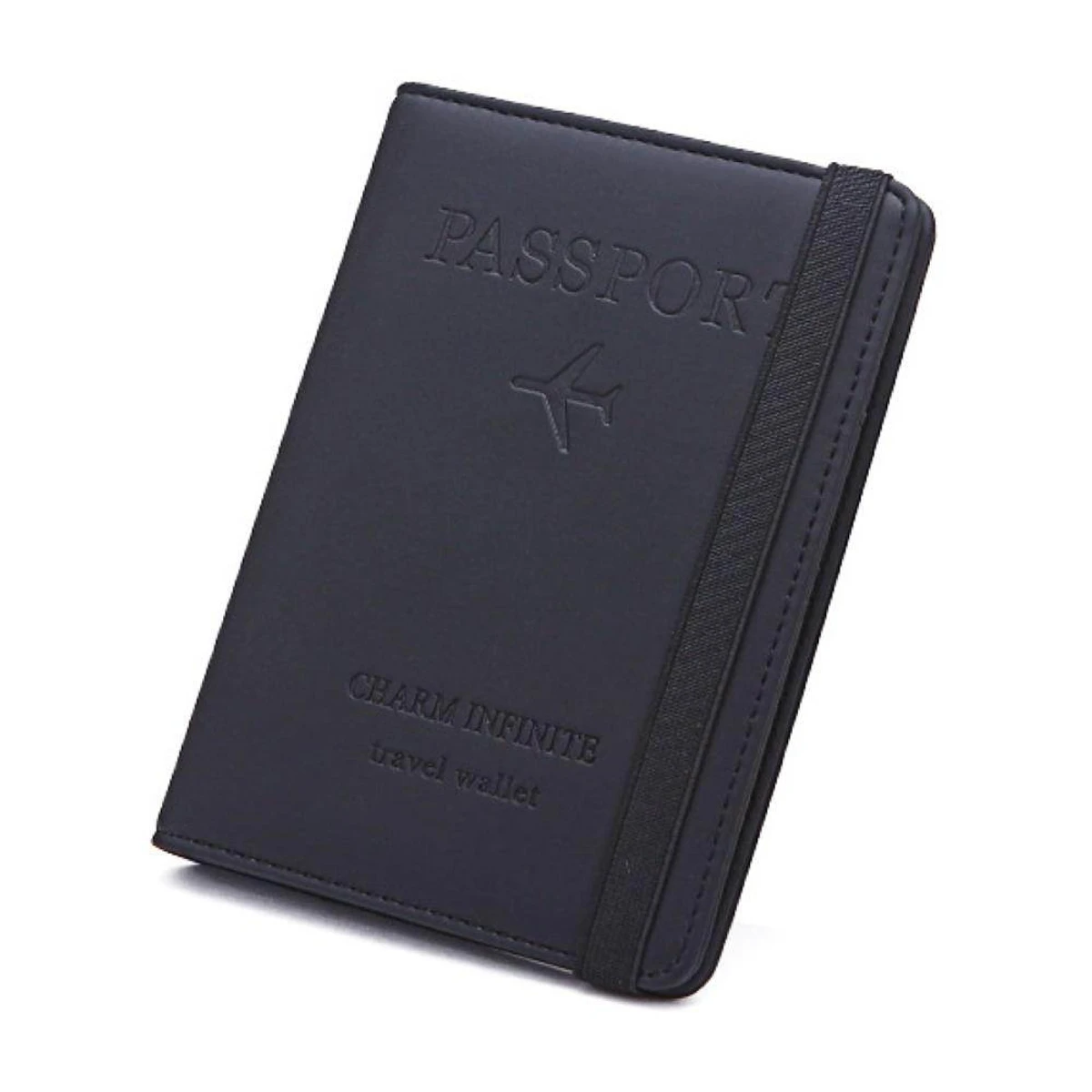 Passport Covers Holder Wallet Case ( black color )