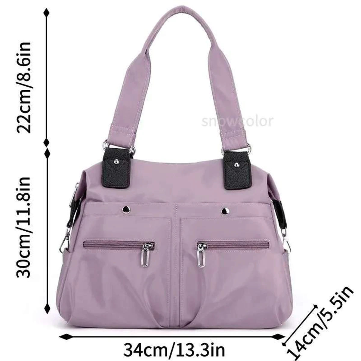 Women's Handbag Solid ( pink colour ) - Image 4